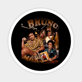 Bruno Mars Vintage Magnet